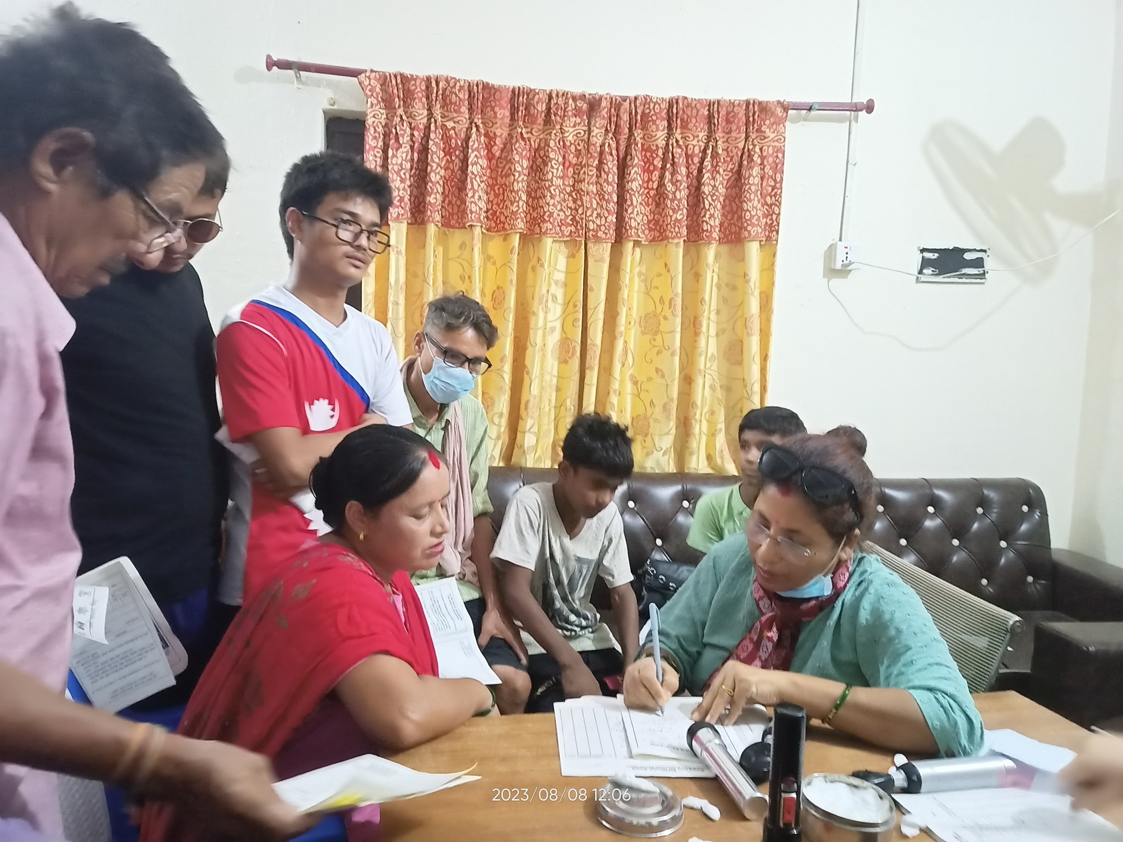 लियो क्लव अफ कञ्चन रुपन्देहीद्वारा निःशुल्क आँखा परिक्षण शिविर संचालन